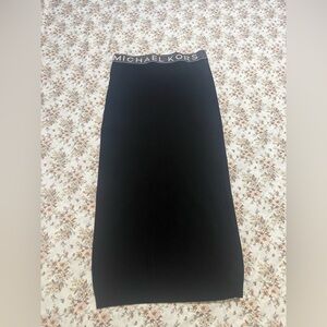Michael Kors Black Pencil Skirt
